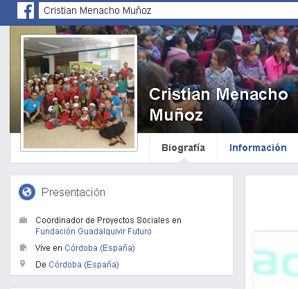 Menacho Facebook