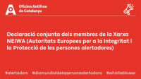 ​El 23 de junio celebramos: El Día Mundial de los Alertadores contra la corrupción y el Día de la ONU para la Administración Pública