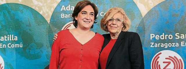 Colau y Carmena Sueldos Públicos