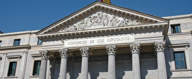 Congreso de los Diputados fachada Sueldos Públicos