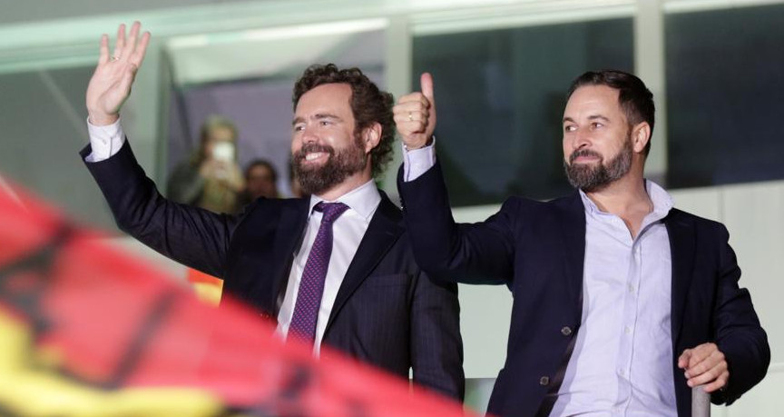 Santiago Abascal sueldos publicos