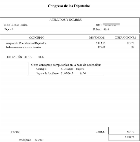 Nomina Pablo Iglesias