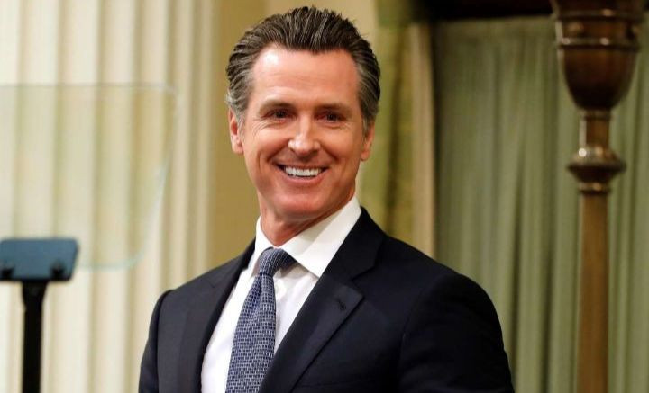 Gavin Newsom sueldos publicos