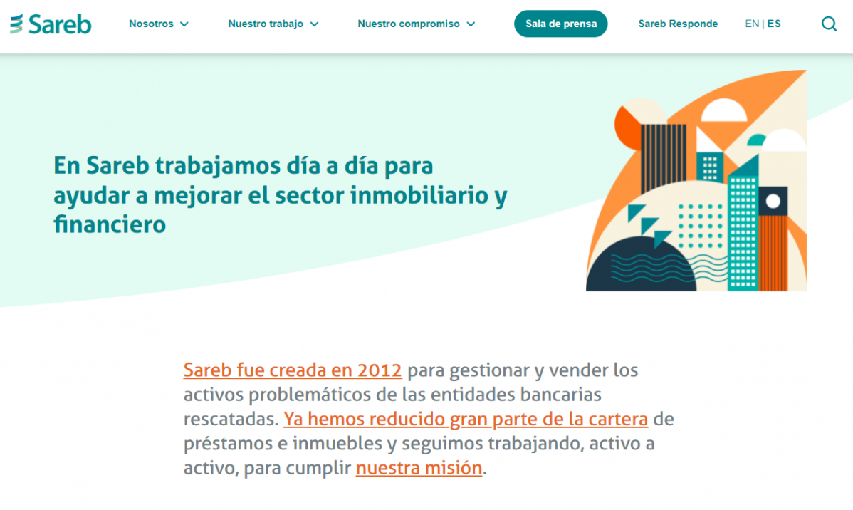 A sareb captura web