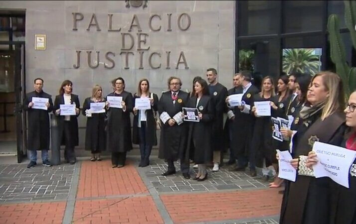 Justicia Canarias huelga