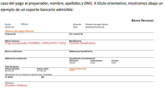 Bizum becas